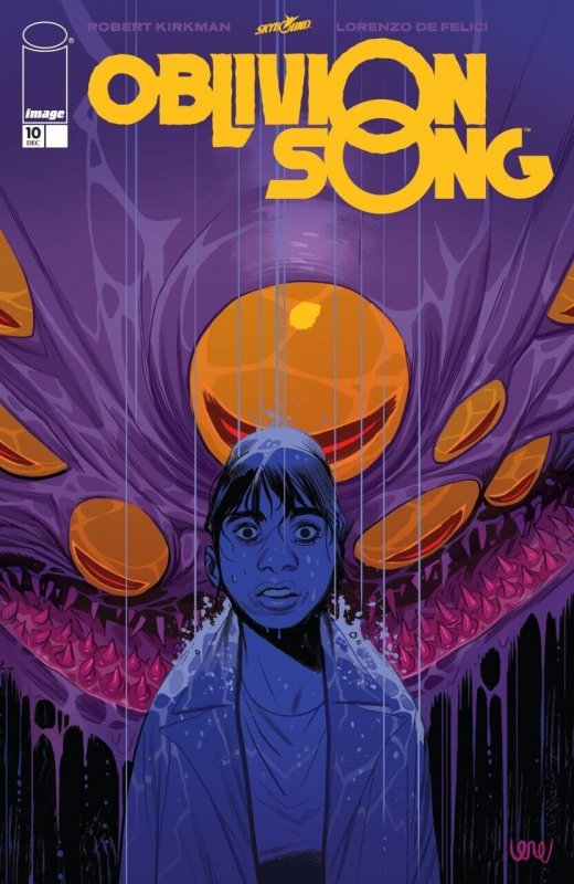 Oblivion Song #10 (Image Comics, 2018), raw comic book in VF+ condition — front cover