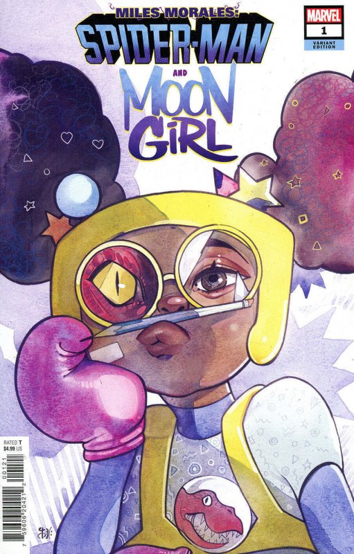 Miles Morales and Moon Girl #1 (2022), raw comic book in NM condition — front cover