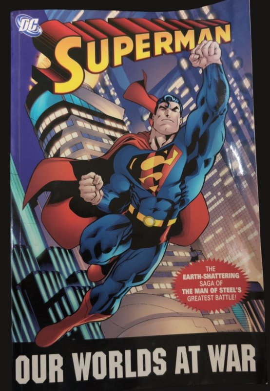 Superman Our Worlds at War Loeb 2003 DC Comics Light Damage (DC Comics, 2003), raw, ungraded comic book — front cover