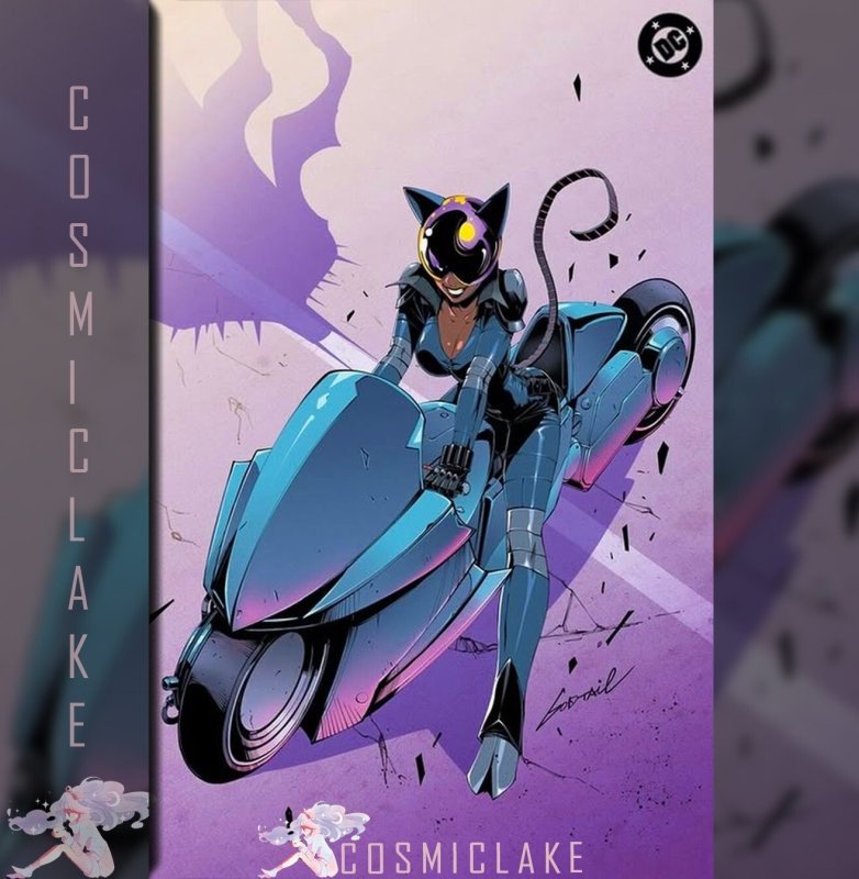 Absolute Catwoman #4, raw, ungraded comic book — front cover