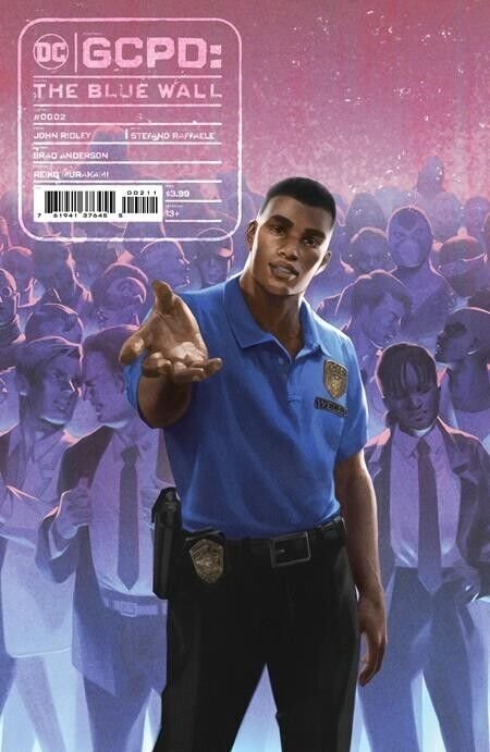 Gcpd the Blue Wall #2 (DC Comics, 2022), raw, ungraded comic book — front cover