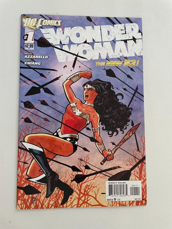 Wonder Woman #1 (DC Comics), raw comic book in NM condition — front cover