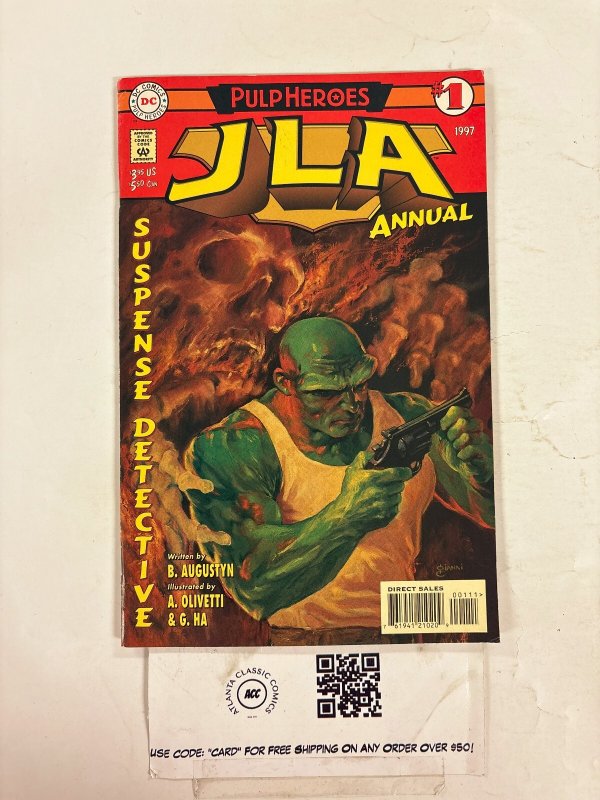 JLA Annual #1 (DC Comics), raw comic book in NM condition — front cover
