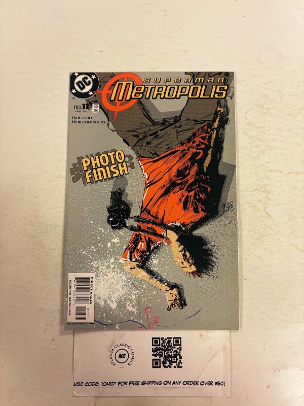 Superman: Metropolis #11 (DC Comics), raw comic book in NM condition — front cover