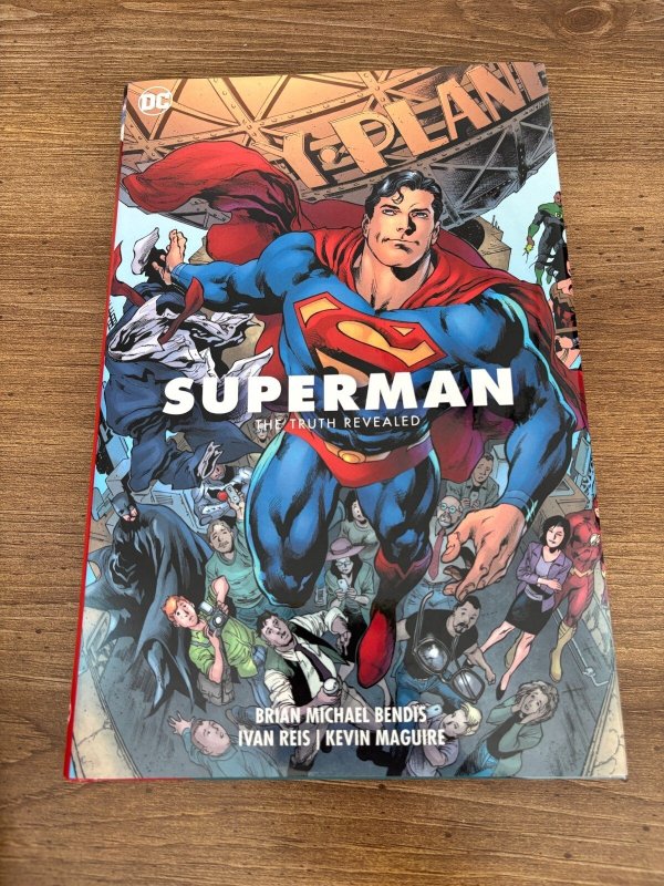 Superman the Truth Revealed Vol 3 DC Hardcover Graphic Novel Comic Book 3 J475 (DC Comics), raw, ungraded comic book — front cover