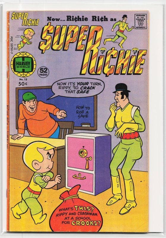 Superichie #12, raw, ungraded comic book — front cover