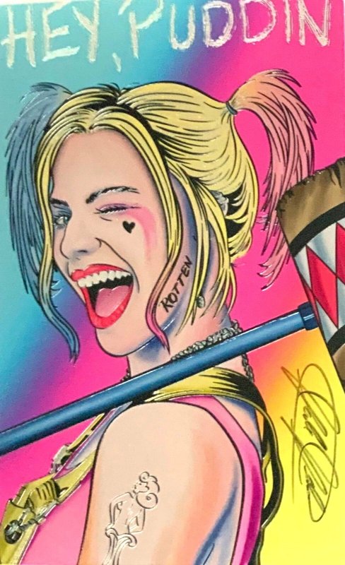 Hey’ Puddin’ Megacon Exclusive Scott Straka Metal Variant Remarked/signed W/coa., raw, ungraded comic book — front cover