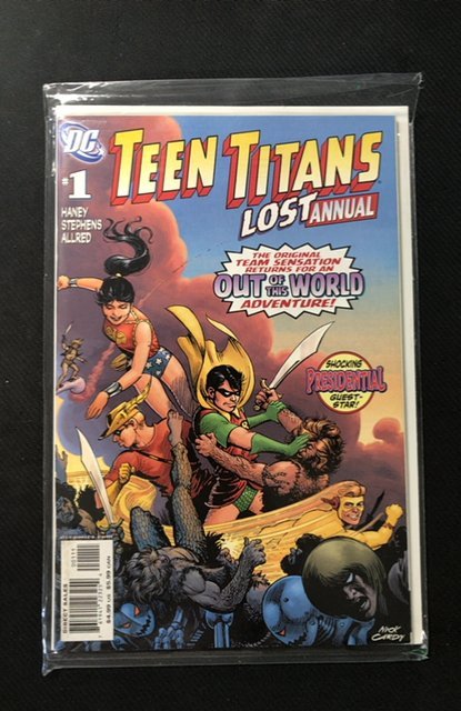 Teen Titans Lost Annual (2008) (2008), raw, ungraded comic book — front cover