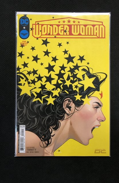 Wonder Woman #9 (DC Comics, 2024), raw, ungraded comic book — front cover