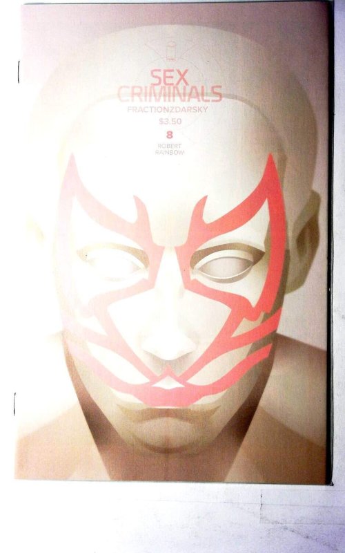 Sex Criminals #8 (Image Comics, 2014), raw, ungraded comic book — front cover