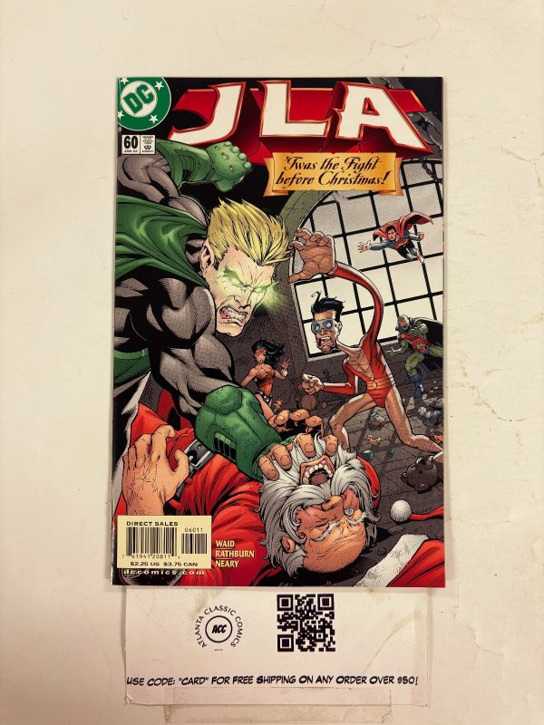 JLA #60 (DC Comics), raw comic book in NM condition — front cover