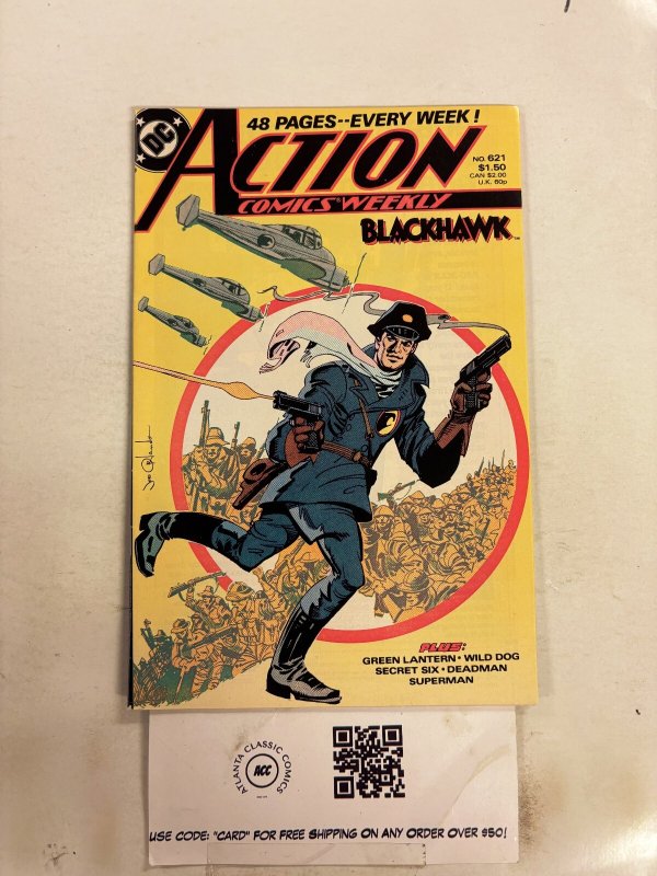 Action Comics Weekly #621 (DC Comics), raw comic book in NM condition — front cover
