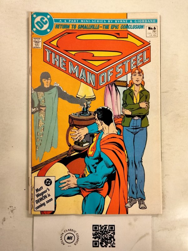 The Man of Steel #6 (DC Comics), raw comic book in NM condition — front cover