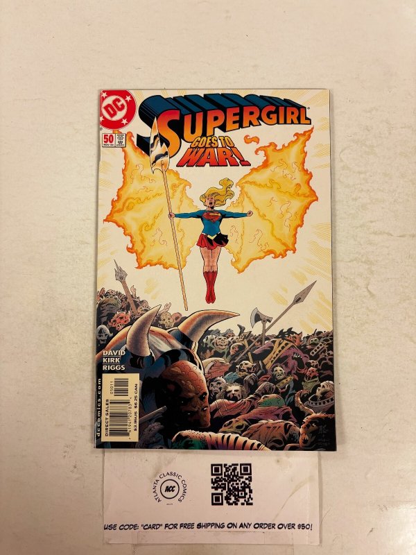 Supergirl #50 (DC Comics), raw comic book in NM condition — front cover