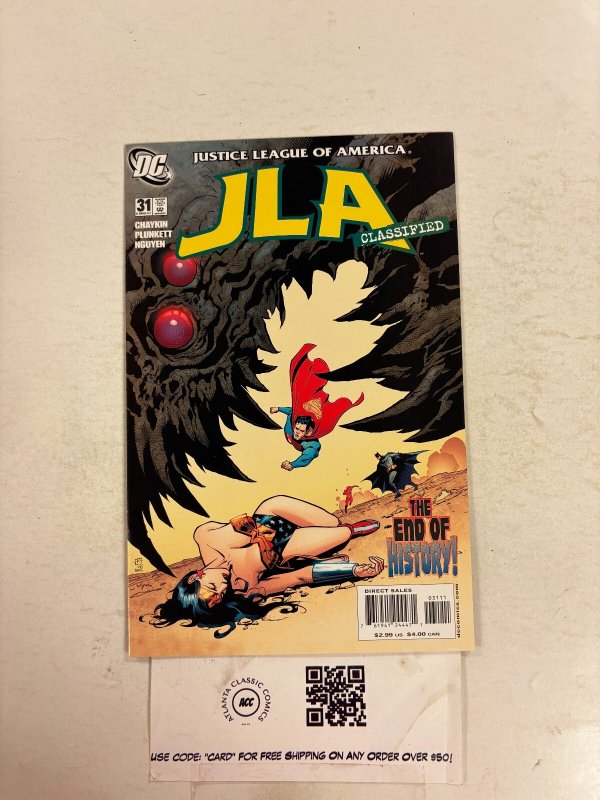 JLA Classified #31 (DC Comics), raw comic book in NM condition — front cover
