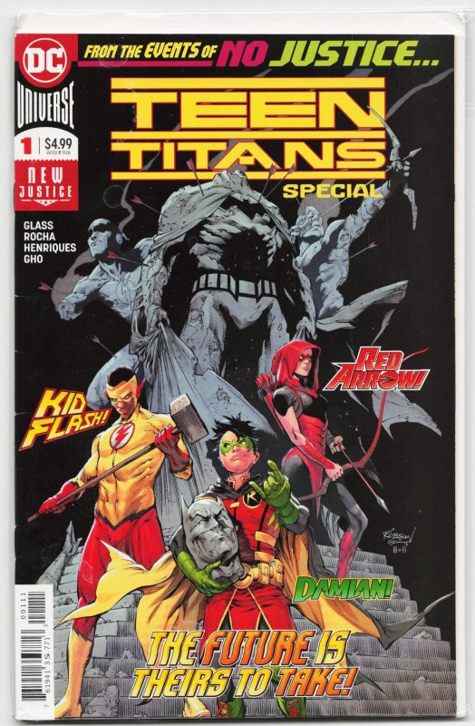 Teen Titans Special (2018) Teen Titans [Key Issue] (2018), raw, ungraded comic book — front cover