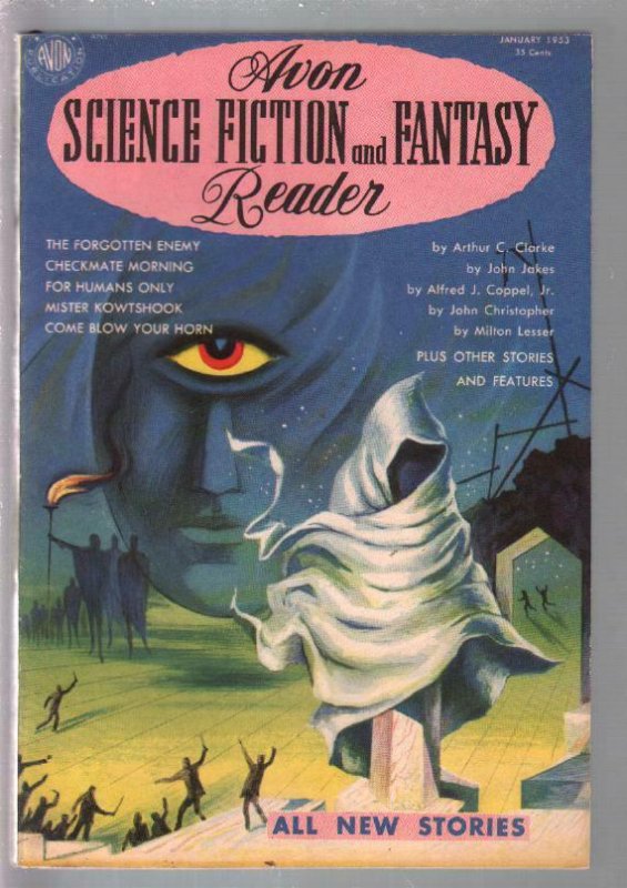 Avon Science Fiction & Fantasy Reader #1 (1953), raw, ungraded comic book — front cover