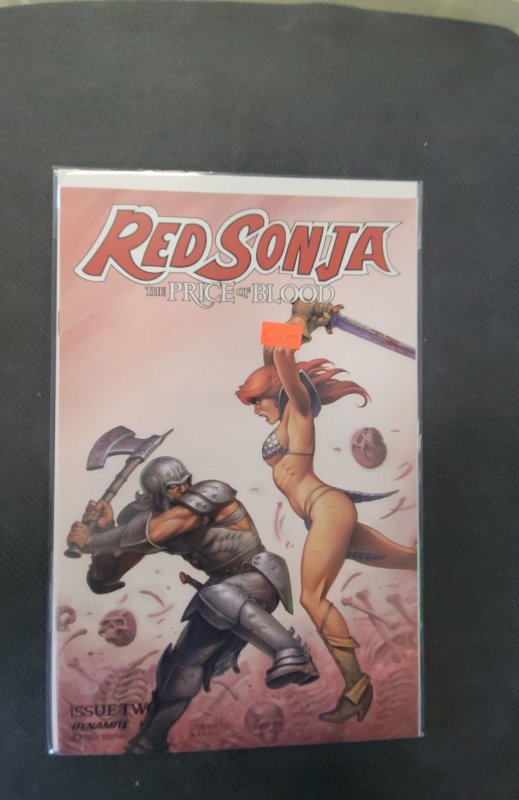 Red Sonja: Price of Blood #2 (2021), raw, ungraded comic book — front cover