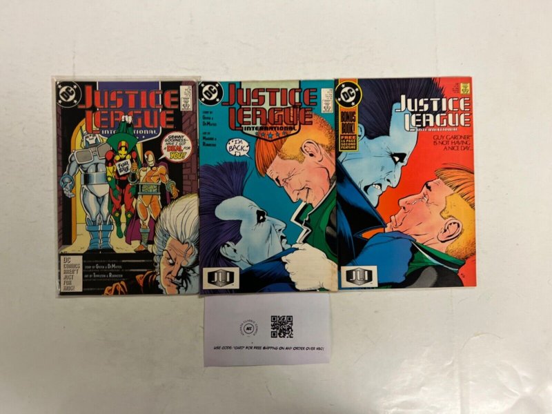 4 Justice League DC Comic Books # 14 15 16 17 Wonder Woman Superman 88 JS68, raw, ungraded comic book — front cover