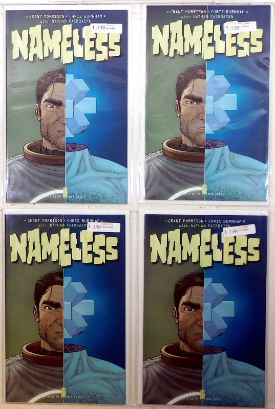 Nameless Lot of 4 #2 x4 (2015) Image Comics 1st Print Comic Books (Image Comics, 2015), raw, ungraded comic book — front cover