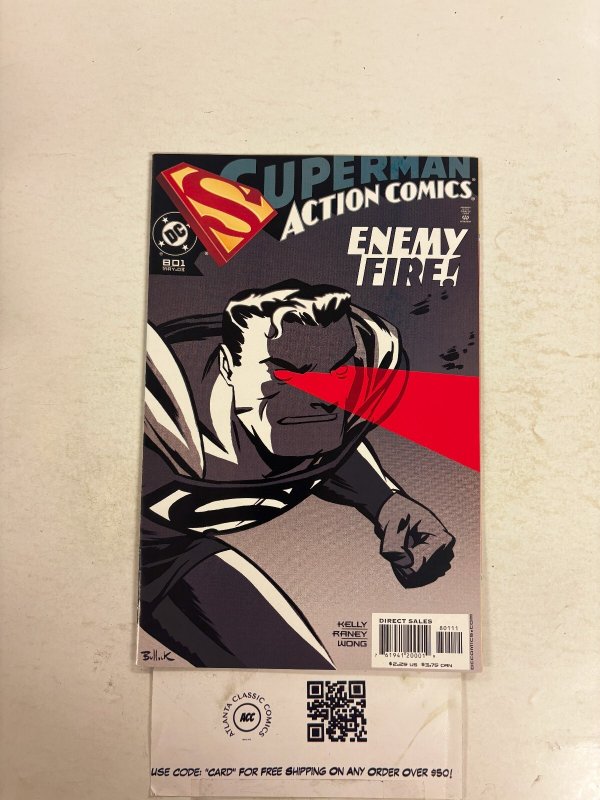 Action Comics #801 (DC Comics), raw comic book in NM condition — front cover