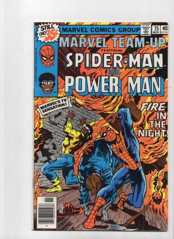 Team-up #78 (Marvel Comics, 1978), raw comic book in FN+ 6.5 condition — front cover