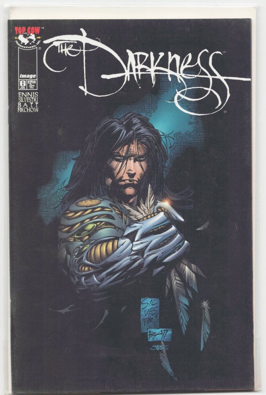 The Darkness #6 (Top Cow, 1997), raw, ungraded comic book — front cover