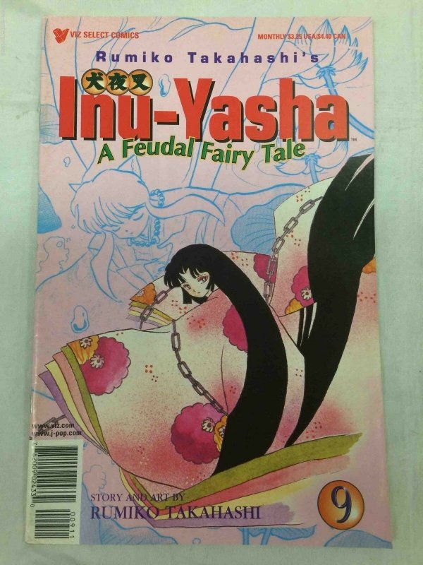 Inu-Yasha #9 (1997), raw, ungraded comic book — front cover