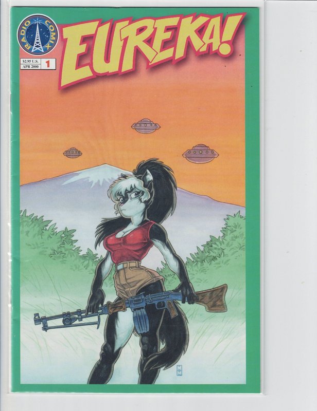 Eureka! 1 - 4 Complete set, raw, ungraded comic book — front cover