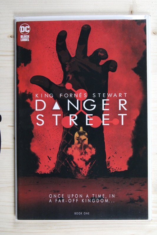 Danger Street #1 (DC Comics, 2023), raw comic book in NM+ 9.6 condition — front cover