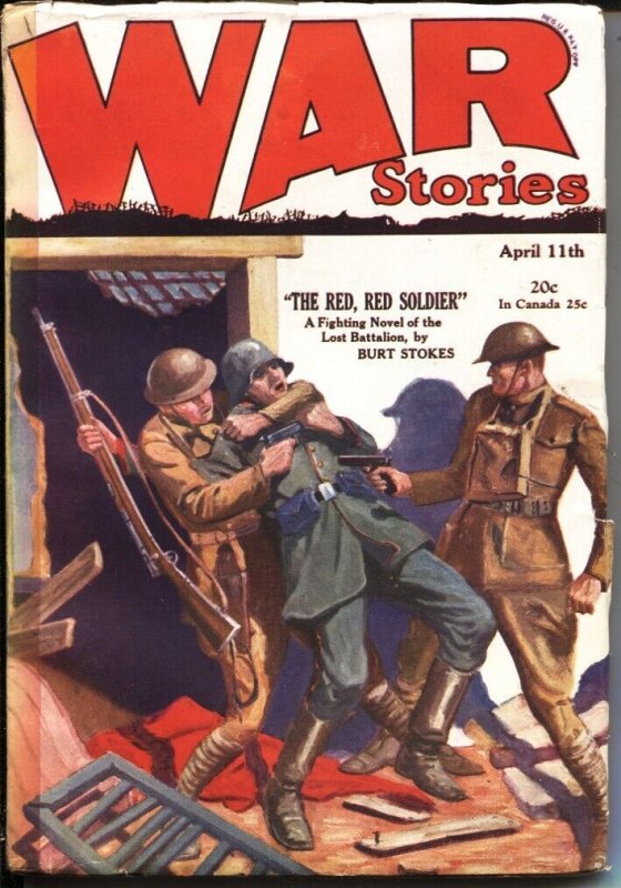 War Stories---April #11, raw, ungraded comic book — front cover