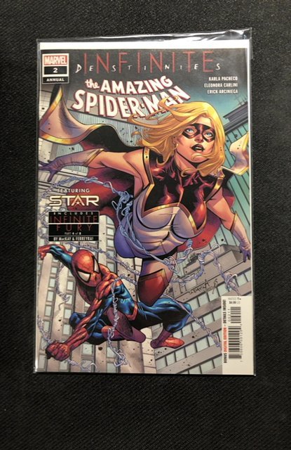 Amazing Spider-Man Annual #2 (Marvel Comics, 2021), raw, ungraded comic book — front cover