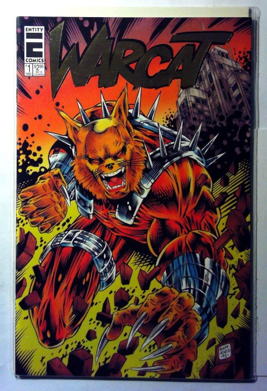 Warcat Special #1 (1995), raw, ungraded comic book — front cover