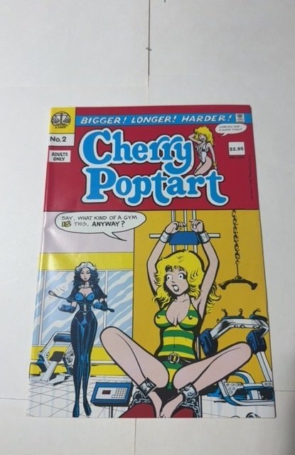 Cherry Poptart #2 (Last Gasp, 1985), raw comic book in NM condition — front cover