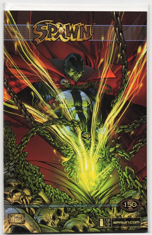 Spawn #150 (Image Comics, 2005), raw, ungraded comic book — front cover