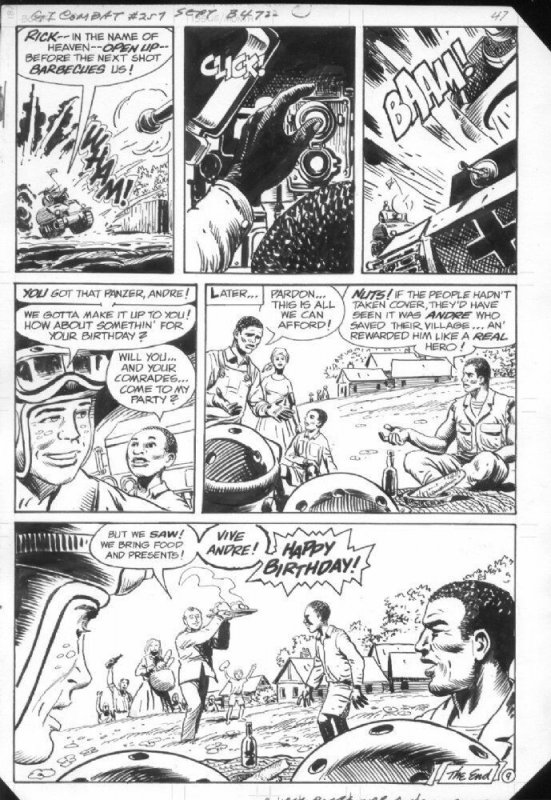 G.I. Combat #257 (DC Comics, 1983), raw, ungraded comic book — front cover
