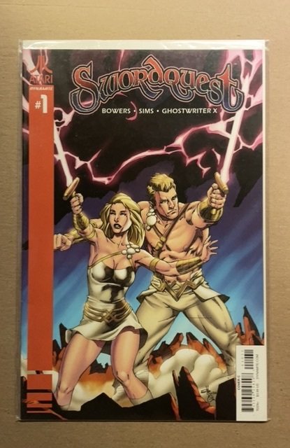 Swordquest #1 (2017), raw, ungraded comic book — front cover