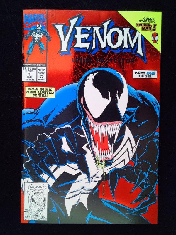 Venom: Lethal Protector #1-6 (1993), Full set (Marvel Comics, 1993), raw, ungraded comic book — front cover