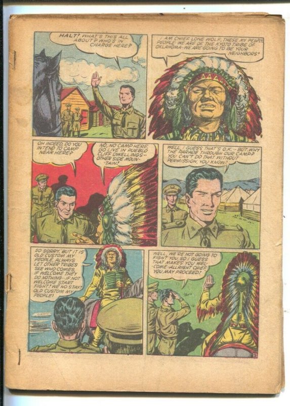 Cat-Man #12 (1942), raw, ungraded comic book — front cover