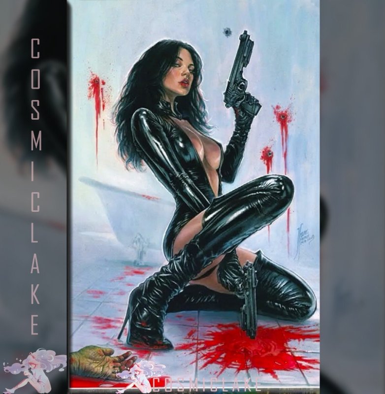 Gun Honey Doubles Down #1, raw, ungraded comic book — front cover