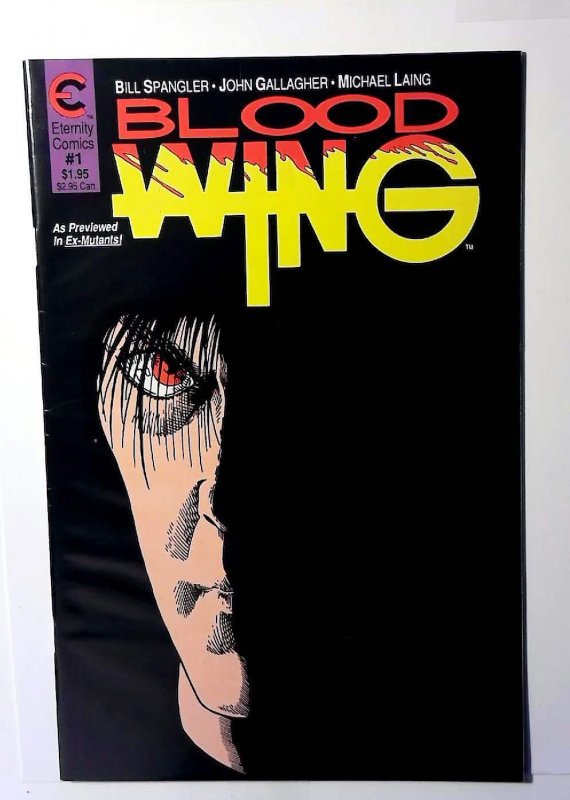 Blood Wing #1 (1988), raw, ungraded comic book — front cover