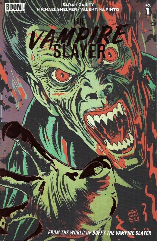 The Vampire Slayer #1 (Boom! Studios, 2022), raw comic book in NM condition — front cover