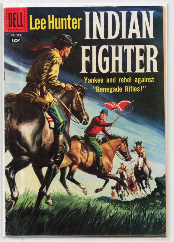 Four Color #904 (Dell Comics, 1958), raw, ungraded comic book — front cover