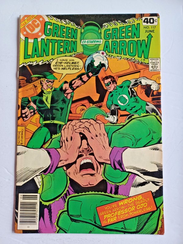 Green Lantern #117 (DC Comics, 1979), raw comic book in VF condition — front cover