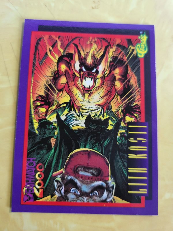 1993 Classics Deathwatch #34, raw, ungraded comic book — front cover