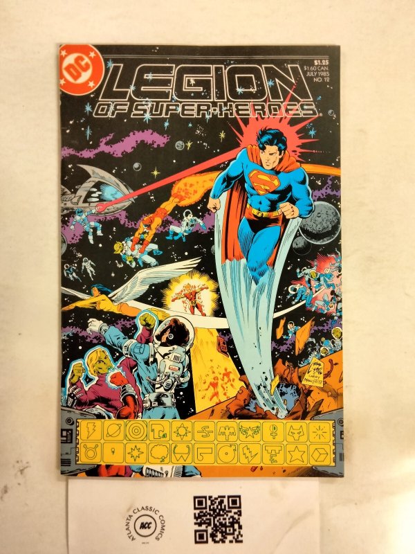 Legion of Super-Heroes #12 (DC Comics), raw comic book in NM condition — front cover