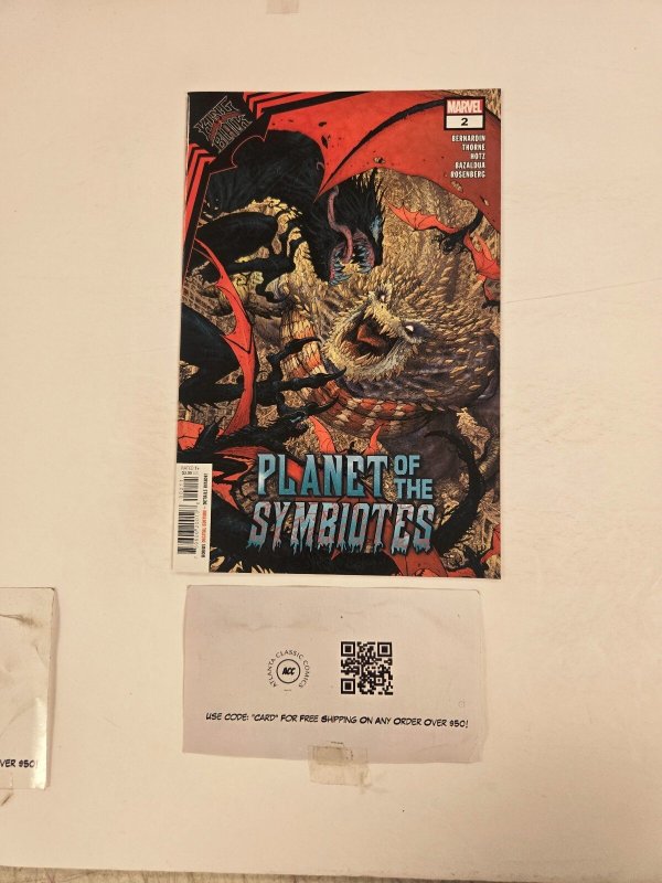 Planet of the Symbiotes #2 (Marvel Comics), raw comic book in NM condition — front cover