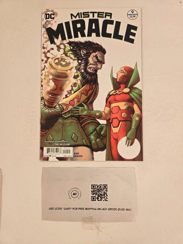 Mister Miracle #9 (DC Comics, 1972), raw comic book in NM condition — front cover