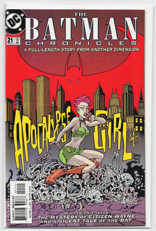 The Batman Chronicles #21 (DC Comics, 2000), raw, ungraded comic book — front cover