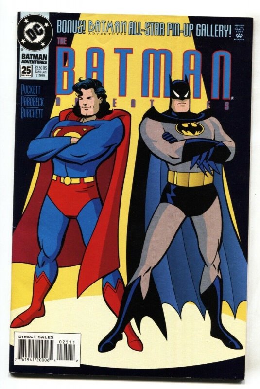 Batman Adventures #25 (DC Comics, 1994), raw, ungraded comic book — front cover